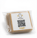 Tagglu NFC + QR Smart Tags – 50 Pack